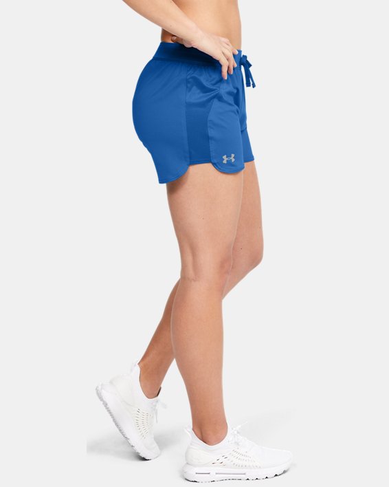 Women's UA Game Time Shorts, Blue, pdpMainDesktop image number 0